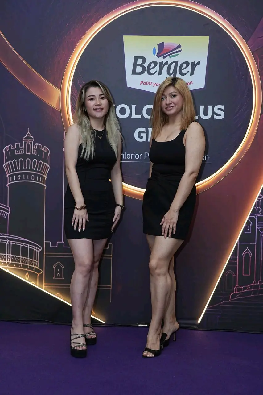 Brand promoters on a product launch floor