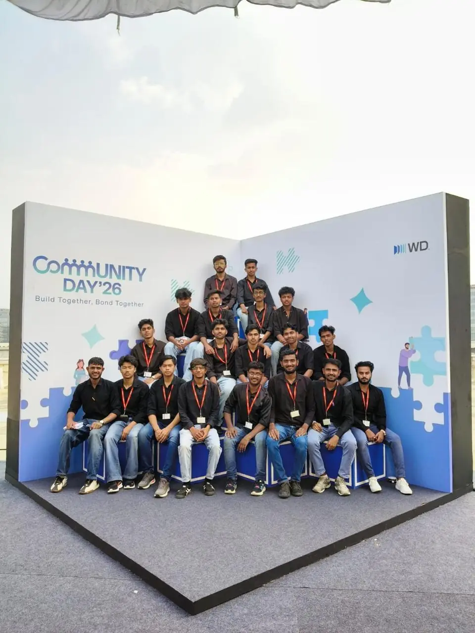 Delegates at a corporate community day